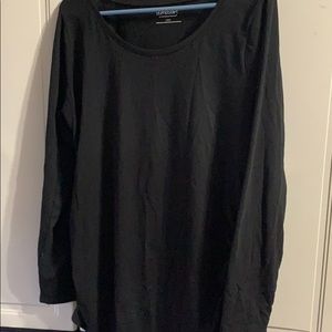 Long sleeve maternity shirt